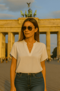 Remi | Elegante Bluse - Weiß