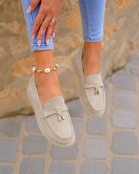 Romy | Elegante Komfort-Loafer - Beige