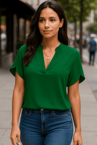 Remi | Elegante Bluse - Grün