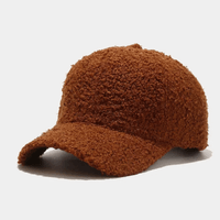Teddy Baseballcap - Kaffee