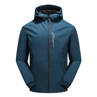 BERNHARD – Wasserdichte Outdoor-Jacke für den Herbst - Blau