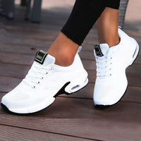 Damen Orthopädische Slip-On Sneakers mit Atmungsaktivem Design und Arch Support - Weiß