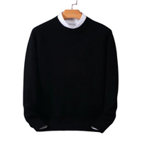 Daniel – Pullover mit Rundhalsausschnitt - Schwarz