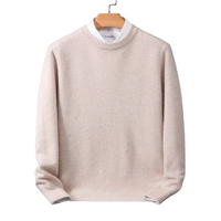 Daniel – Pullover mit Rundhalsausschnitt - Beige