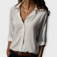 Clara | Exklusive Damenbluse Kollektion - Weiß