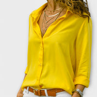 Clara | Exklusive Damenbluse Kollektion - Gelb