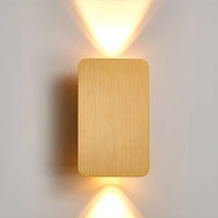 Elegante LED-Wandleuchte im minimalistischen Design für Ihr Zuhause - Gold