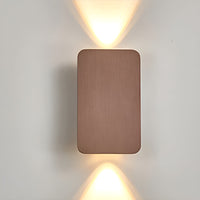 Elegante LED-Wandleuchte im minimalistischen Design für Ihr Zuhause - Braun