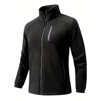 Julia | Dicke Unisexjacke für Winter und Outdoor - Schwarz