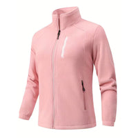 Julia | Dicke Unisexjacke für Winter und Outdoor - Rosa