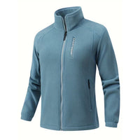 Julia | Dicke Unisexjacke für Winter und Outdoor - Hellblau