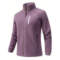 Julia | Dicke Unisexjacke für Winter und Outdoor - Lila