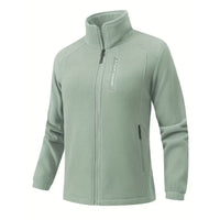Julia | Dicke Unisexjacke für Winter und Outdoor - Hellgrün