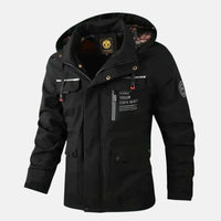 Eric | Wasserdichte Outdoor-Jacke - Schwarz
