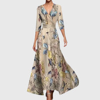 Festliche Kleider Damen – Elegantes Kleid Für Jeden Anlass, Vielseitig & Zeitlos - Champagner
