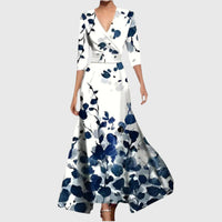 Festliche Kleider Damen – Elegantes Kleid Für Jeden Anlass, Vielseitig & Zeitlos - Blau