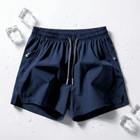 Ethan™ Sport-Shorts mit schnelltrocknendem, hochelastischem High-Mobility-Gewebe - Blau