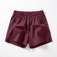Ethan™ Sport-Shorts mit schnelltrocknendem, hochelastischem High-Mobility-Gewebe - Bordeaux