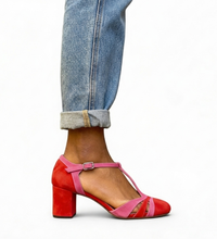 Dominika | Damen Elegante Absatzschuhe – Selbstbewusste Elegante Pumps - Rot
