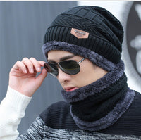 Skullies | Mütze mit Nacken- und Halsschutz für Herbst und Winter - Skullie 2 – Schwarz