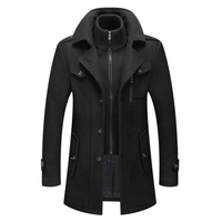 Harold | Herren Wintermantel Jacket - Schwarz