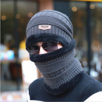 Skullies | Mütze mit Nacken- und Halsschutz für Herbst und Winter - Skullie 2 – Dunkelgrau
