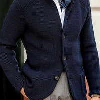 Beck™ - Zeitloser Strickcardigan - Blau