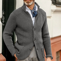 Beck™ - Zeitloser Strickcardigan - Grau