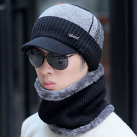 Skullies | Mütze mit Nacken- und Halsschutz für Herbst und Winter - Skullie 4 – Dunkelgrau