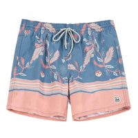 Elias | Moderne Badeshorts für Herren Urlaub - Blau