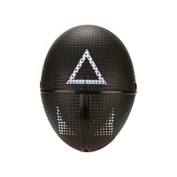 Roter Overall mit Maske Unisex Halloween Cosplay Kostüm - Maske C