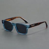 Maximilian | Elegante Polarisierte Sonnenbrille für Männer - Blau