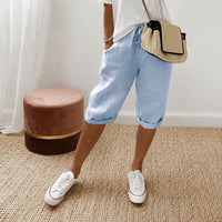 Ella - Bequeme Shorts mit schnelltrocknenden Eigenschaften - Blau
