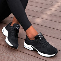 Lina - Bequeme Sneaker mit luftdurchlässiger Polsterung - Schwarz