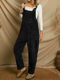 Helena | Casual Overall Jumpsuit Damen elegant - Schwarz