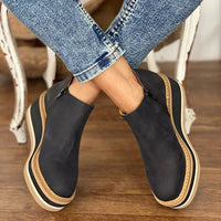 Jeanne | Orthopädische wasserdichte Stiefel - Blau
