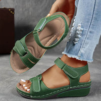 Selina | Zeitlose Sandalen Damen für stilbewusste Frauen - Grün