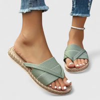 Nora | Stilvolle Sandalen Damen Elegant - Mint Green