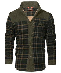 Felix | Herren Outdoor-Jacke wind- und wetterfest - Hell-Armeegrün