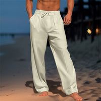 Lockere Hose Herren mit Kordelzug - Khaki