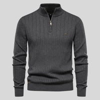 Noah | Hochwertiger Herren-Comfort-Pullover - Grau