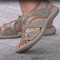 Damen Sandalen Orthopädischen Riemen Sommer - Khaki