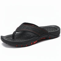 Herren Sandalen Riemen Flexibler Sohle Sommer - Schwarz 2