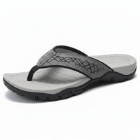 Herren Sandalen Riemen Flexibler Sohle Sommer - Grau