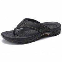 Herren Sandalen Riemen Flexibler Sohle Sommer - Schwarz