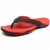 Herren Sandalen Riemen Flexibler Sohle Sommer - Rot