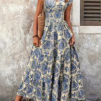 Esther | Schmeichelndes Sommerkleid - Blau