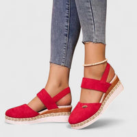 Clara | Elegante Sandalen Damen Trend - Rot