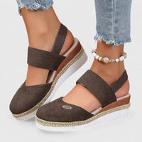 Clara | Elegante Sandalen Damen Trend - Braun