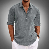 Joachim | Herren Klassisches Piqué Poloshirt - Grau